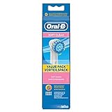 Oral-B Soft Clean Aufsteckbürsten für elektrische Zahnbürste, 6 Stück, für eine sanfte Reinigung am Z