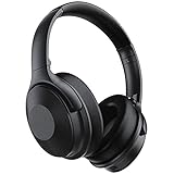 Noise Cancelling Kopfhoerer, 45 Stunden Spielzeit, Bluetooth 5.0 Kopfhörer über Ohr mit Mikrofon, Schnellladung, Tiefer Bass, Kabelloses Headset für Mädchen, Jungen, Frauen, Online-Kurs, Home O