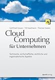 Cloud-Computing für Unternehmen: Technische, wirtschaftliche, rechtliche und organisatorische Aspek