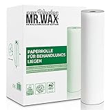 Mr. Wax Green Label Liegenabdeckung Ärztekrepp Untersuchungsliegen Papierrolle, 59 cm x 50 mtr, weiß, 1 R
