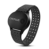 CYCPLUS Herzfrequenz-Gurt Wireless Herzfrequenzmesser, ANT+, Bluetooth, Nachfolgemodell Wasserdichter Herzfrequenz-Sensor mit Armg