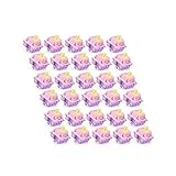 2Duck EQUALZ Macho Switch 5Pin 62g Linear RGB MX Stem Banana Split Switch for Mechanische Gaming Tastatur (Color : 30PCS)