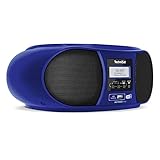 TechniSat DIGITRADIO 1990 - Stereo-Boombox mit DAB+/UKW-Radio und CD-Player (Bluetooth-Audiostreaming, Kopfhöreranschluss, USB, AUX in, Ladefunktion, Uhr, 2 x 1,5 Watt Ausgangsleistung) b