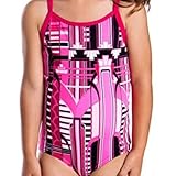 Funkita Hochwertiger Mädchen Girls Trainings Badeanzug Empire Rose - Farbe: Pink - Größe: 152