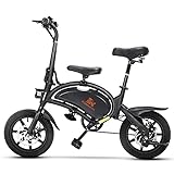 E-Bike Elektrofahrrad Klapprad 48V/7.5Ah Lithium-Akku, 14 Zoll Elektrische Elektrofahrräder Erwachsene - Kirin V1
