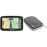 TomTom Navigationsgerät Start 52 (5 Zoll, Karten-Updates Europa, Fahrspurassistent, TMC) + TomTom Schutzhü