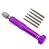 Argerrant 1set Schraubendrehersatz 5 In 1 Torx Multifunktionale Öffnungs Reparatur-Werkzeug-Set Präzisions-Schraubendreher for Handys Tablet PC (Größe : Lila)