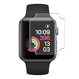 Vaxson Anti Spy Schutzfolie, kompatibel mit Apple Watch Series 3/2 / 1 38MM, Displayschutzfolie Privatsphäre Schützen Bildschirmschutz [nicht Panzerglas Hülle Case ]