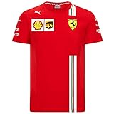 Scuderia Ferrari F1 Team T-Shirts Vettel Leclerc in Herren Damen Kinder Größen 2020