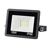 LED Strahler Außen, VISLONE Superhell Außenstrahler, IP66 Wasserdicht LED Fluter, Aussenlampe für Hinterhof, Auffahrt, Türen, Garage, Flur, G
