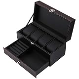 zaizai 1pc Watch Display Box Hochwertige Mode Praktische Uhrenetui Armband Box Schmucketui Für Shop Home Storag