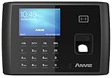 Anviz A350 BT-WiFi Erkennung von Anwesenheiten: Biometrisch, RFID und PIN, Linux, CPU 1 GHZ, TPP/IP, WiFi, Bluetooth, Rs485, Mini-USB, LCD 3,5 Zoll TFT, Relais Output, Wiegand Out, Web S