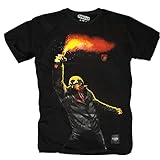PG Pyro 2016 Ultras Fussball Club Fankurve Fan FC schwarz T-Shirt Shirt Trikot (XL)