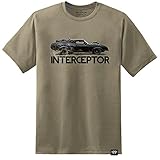 Digital Pharaoh Herren Mad Max Film Interceptor Falcon V8 Gt Mel Gibson Inspiriert T-Shirt - Sand, 3XL = 54/56'