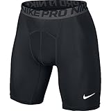 Nike Herren Pro Trainingsshorts, Grau (Black/Dark Grey/White),S