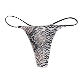 YAOBF Unterwäsche Damen Sexy G-String Tanga Unterwäsche Seide Sexy Sport Höschen Weibliche T-Back Massiv Weicher Tanga (Grau 3,S)