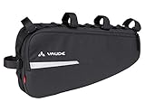 VAUDE 14304 Frame Bag, Radpacktasche für das Rahmendreieck Riemen, 36 cm, Black