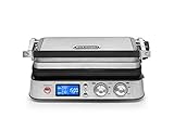 De'Longhi MultiGrill CGH1020D Elektro-Grill mit 6 Kochfunktionen - Kontaktgrill, Tischgrill, Gratin-Funktion, inkl. 2 Grillplatten-Sets, 2000 Watt, E