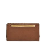 Fossil Liza Slim Bifold Geldbörse für Damen, 17,1 cm (L) x 2,5 cm (L) x 9,5 cm (H)