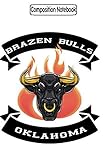 Composition Notebook: Brazen Bulls Men's Tee Biker Motorcycles Notebook