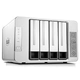 TerraMaster F4-210 4-Bay NAS Quad Core 1GB RAM Raid Gehäuse Medienserver persönliche Cloud-Speicherung (ohne Festplatte)