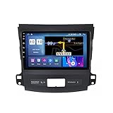 Autoradio Mit Bluetooth for Mitsubishi Outlander 2005-2011 9'' Car Radio Touchscreen Eingebaut Carautoplay GPS RDS Backup Camera Plug And Play 5G WIFI SWC Support DVR/TPMS/DAB+/OBDII ETC.,M200