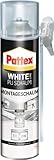 Pattex 1K-Montageschaum Pattex White PU 500ml weiß