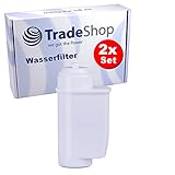 2x Trade-Shop Wasserfilter / Filterpatrone / Filterkartusche für Bosch VeroCafe TES50159DE TES50351DE TES50354DE TES50358DE TES503F1DE TES50628RW