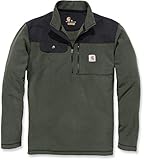 Carhartt Herren Fallon Half-Zip Pullover, Olive, XL