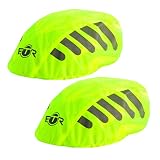 BTR fahrradhelm regenüberzug. Helm Cover x 2. Wasserdichter regenhaub