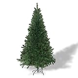 Julido Weihnachtsbaum Kunstbaum künstlicher Baum Tannenbaum Dekobaum Christbaum Grün mit Ständer 180cm 860 Sp