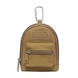 Qlans Münz Geldbörse Beutel Halter Stilvolle Modische Mehrzweck Classic Retro für Wandern Camping Jag