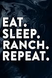 Chronic Pain Tracker - Rancher Meme Gift For Ranching Eat Sleep Ranch Repeat Graphic: Ranch, Chronic Pain Log Book Symptom Tracker and Health Diary ... management ... treatment, org