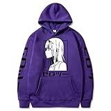 Vocha Anime Kleidung Darling in The franxx Zero Two Hoodie Pullover Cosplay Streetswear Kapuzenp