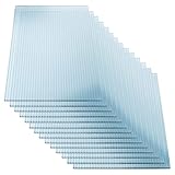 KAISER PLASTIC® Xtra-Strong | Gewächshausplatten 14 STK. | Polycarbonat (PC) Doppelstegplatte - Hohlkammerplatte | Gewicht 800g/m² | 1500 x 700 mm | 14,70