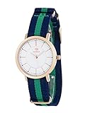 Marea Damen Analog Quarz Uhr mit Stoff Armband B21165/8
