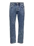 ONLY & SONS Herren Jeans Onsedge Loose M.Blue Pk 2399 Noos 22022399 Blau 36-32