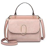Miss Lulu Umhängetasche für Frauen Top Griff Tasche Kleine Handtaschen Arbeit Shopping Reise PU Leder W