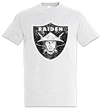 Urban Backwoods Raiden Logo Herren T-Shirt Grau Größe 2XL