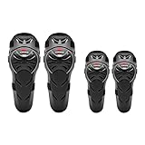 F Fityle Unsiex Erwachsene Knieschützer Ellbogenschützer Schoner Schutzausrüstung & Verstellbarer R