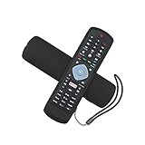 SIKAI Case - Hülle kompatibel mit Philips YKF406-003 996596006068 Fernbedienung, Fernbedienung Schutzhülle für Philips 32PHS5301, 32PHT5301, 32PHT5302, 65PUT6121, 65PUS6121 (Schwarz)
