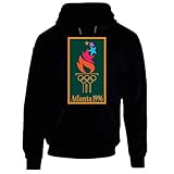 Atlanta 1996 Sommer Olympische Spiele 100 Jahre T-Shirt Gr. X-Large, Schw