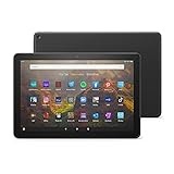 Das neue Fire HD 10-Tablet | 25,6 cm (10,1 Zoll) großes Full-HD-Display (1080p), 64 GB, schwarz – mit Werbung