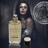 NUR FÜR KENNER  Patchouli - TEMPLE OF GOTHIC - Eau de Parfum Spray EdP STARKES Parfüm UNISEX für Damen und Herren PATSCHULI PUR (50 ml)