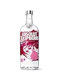 Absolut Raspberri – Absolut Vodka mit Himbeer Aroma – Schwedischer Klassiker – Ideal für Cocktails und Longdrinks – 1 x 1