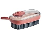 Honyan Scrub Brush, Multifunktionale Reinigungsbürste mit Flüssigkeits-Nachfüllung, Reinigungswerkzeug für Küche, Bad und WC