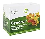 CYNOBAL, Kapseln mit Kapuzinerkresse, Vitamin C und Zink für eine normale Funktion des Immunsystems, 90 Kap