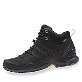 adidas Unisex Terrex Swift R2 Mid GTX CM7500 Trekking- & Wanderhalbschuhe, Schwarz (Negbas 000), 42 EU (8 UK)