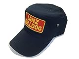 Capshop.de Lanz Bulldog Cap in marineblauem Military-Style Bestickt mit Lanz-Bulldog Log