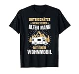 Herren Lustiges Wohnmobil Camper Camping Caravan Rentner Geschenk T-S